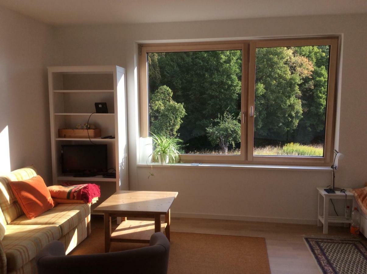Ferienwohnung Haus am Wald Waldbrunn  Exterior foto